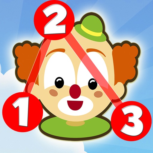 Connect the Dots for Kids - Learn Numbers and Letters with Fun Designs Icon