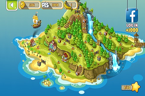 مغامرات جزيرة الكنز screenshot 2