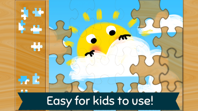 How to cancel & delete Weather Puzzles for Toddlers and Pre-K - Science for Kids! Educational learning games about seasons and climate, from sun to snow! from iphone & ipad 3