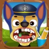 Crazy Little Dog Dentist Mania – Animal Teeth Games for Kids Free