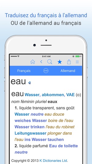 Dictionnaire français-allemand - traduction(圖1)-速報App