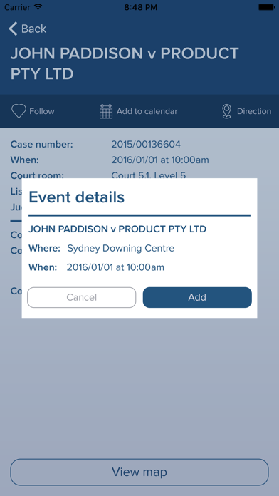 How to cancel & delete Court Listings of Australia from iphone & ipad 3