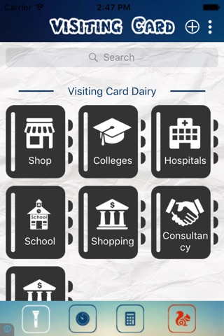 Visiting Card Diary screenshot 2