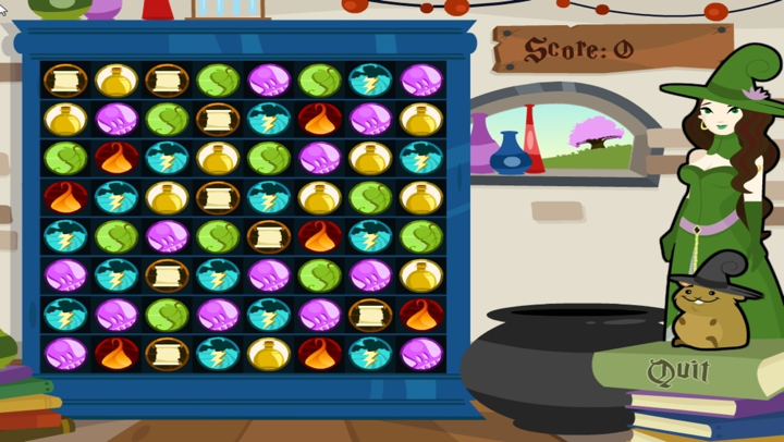 巫术101消消乐-天天消除免费单机游戏,益智女生儿童休闲小游戏中心,消消乐单机游戏 screenshot 4