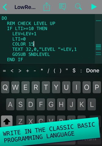 LowRes Coder screenshot 2