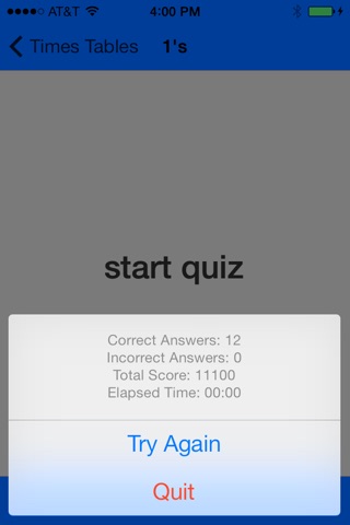 Times Tables Game - Multiplication Study App screenshot 4