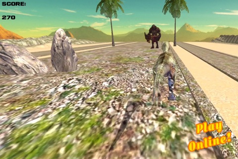 Dinosaur Runner - All Colorful Skins for Play Online screenshot 2