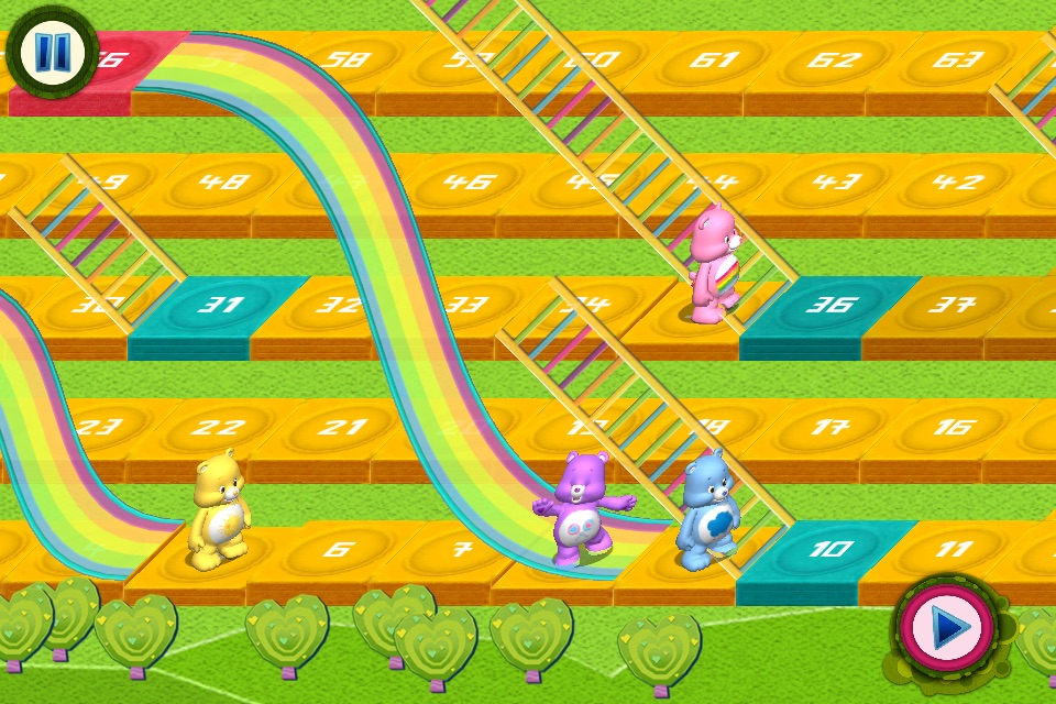 Rainbow Slides: Care Bears! screenshot 4