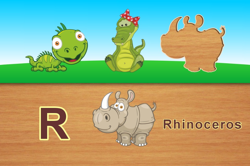Smart puzzles for kids learning to read - toddlers educational games and children's preschool screenshot 3