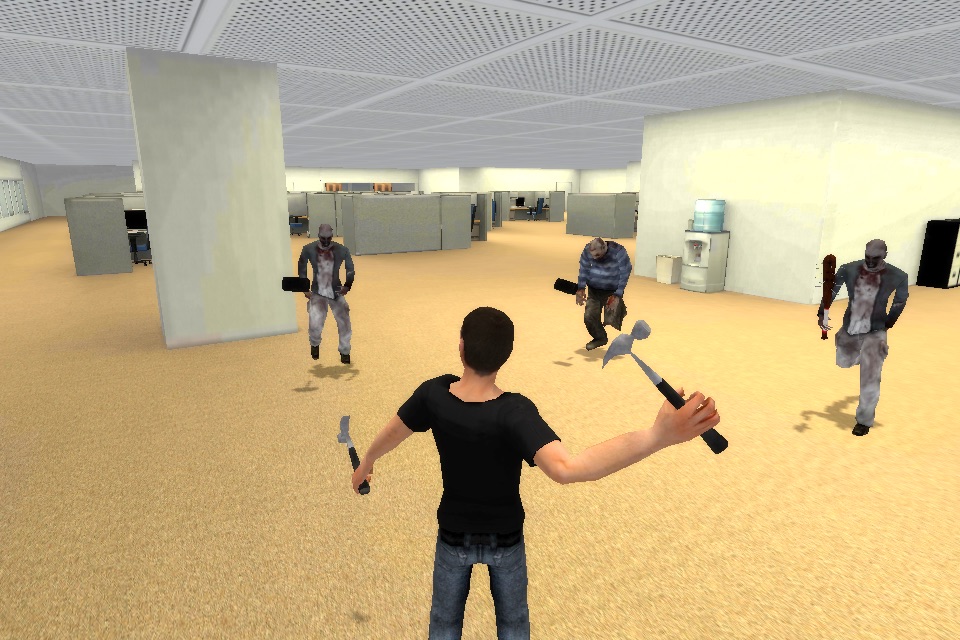 Office Assault - Cubicle Zombie Fighter screenshot 2