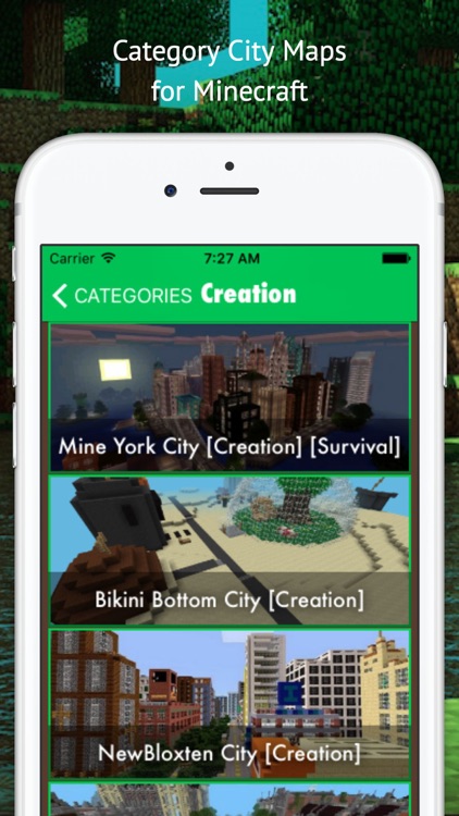 City Maps for Minecraft - Best Database Maps for minecraft Pocket Edition