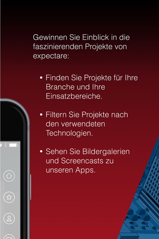 expectare Portfolio App screenshot 2