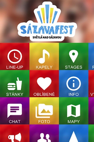SÁZAVAFEST APP screenshot 2