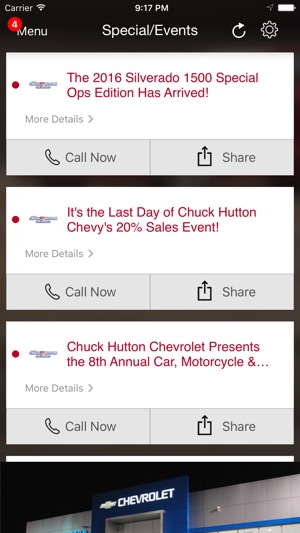 Chuck Hutton Chevrolet DealerApp(圖2)-速報App