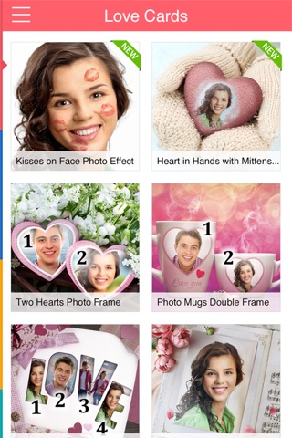 Love Cards: picture frames fun screenshot 3