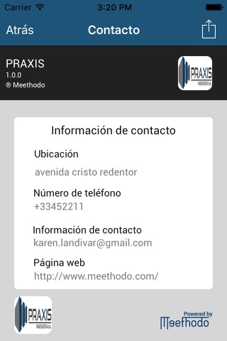 PRAXIS screenshot 2