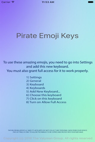 Pirate Emoji Keyboard screenshot 3