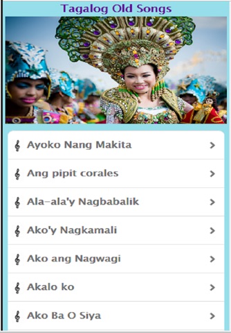 Tagalog Old Songs screenshot 2