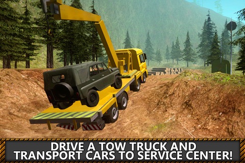 Tow Truck Simulator: Offroad Car Transporter Full screenshot 2