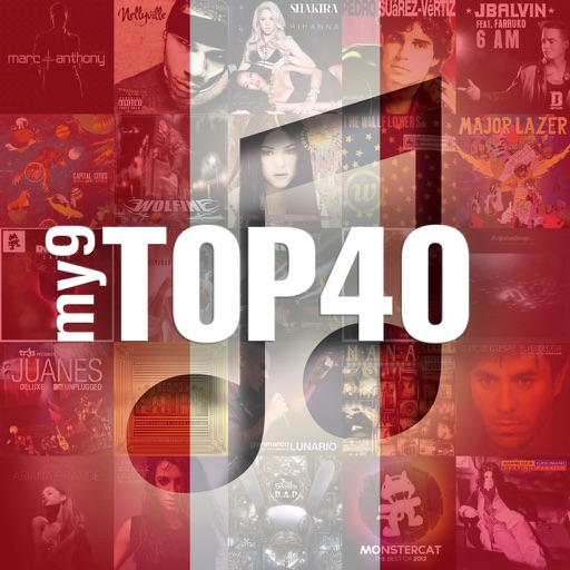 my9 Top 40 : PE listas musicales