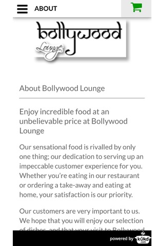 Bollywood Lounge Indian Takeaway screenshot 4