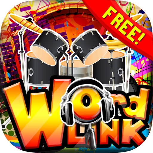 Words Link : Singing and Songs Music Search Puzzle Game Free with Friends icon