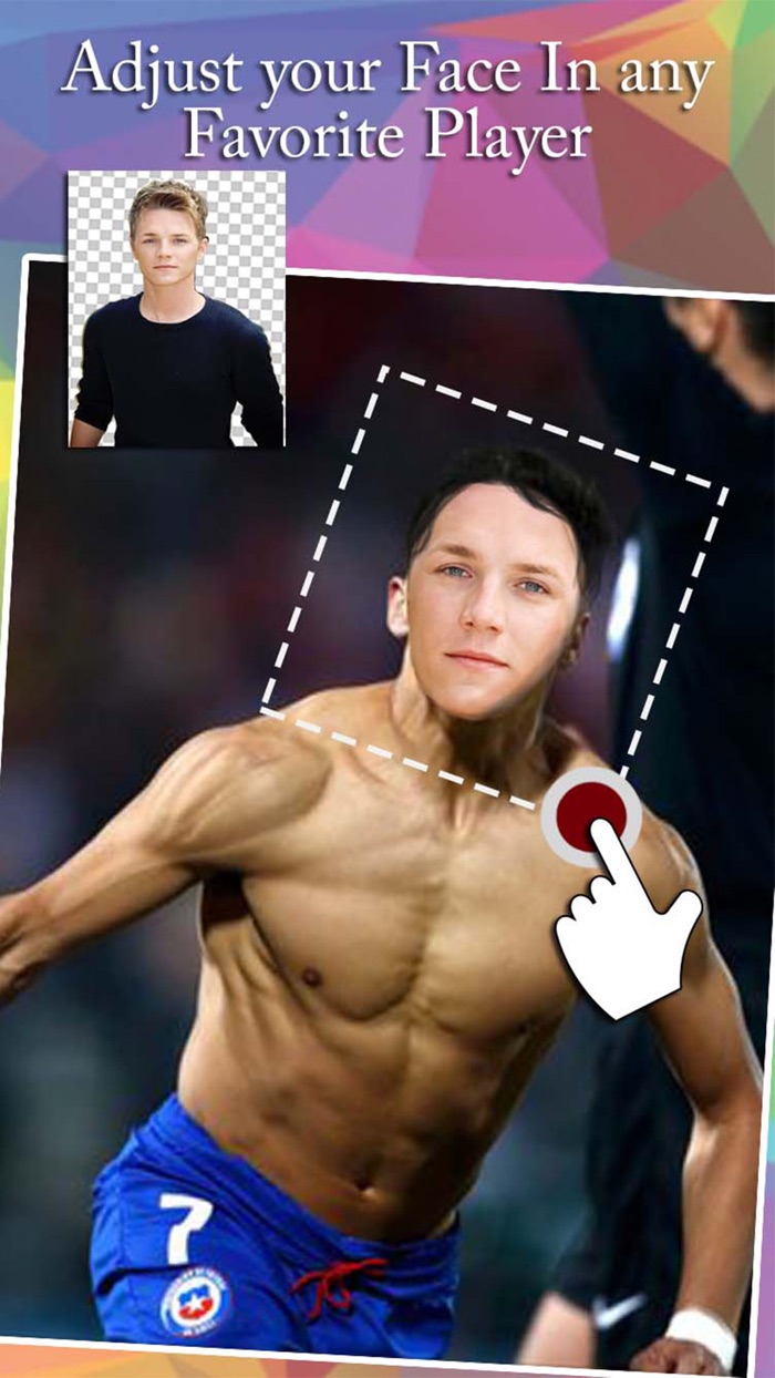 Famous Soccer Player.s Face Lift - Visage Blender to Combine yr Face With Top Legend Player