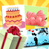 Birthday Greeting Cards - Text on Pictures: Happy Birthday Greetings - Joachim Bruns