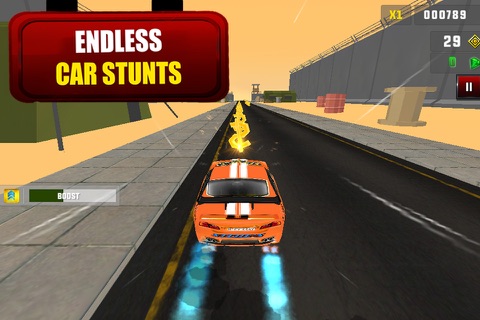 Endless Car Stunt - Free Car Racing Game screenshot 2