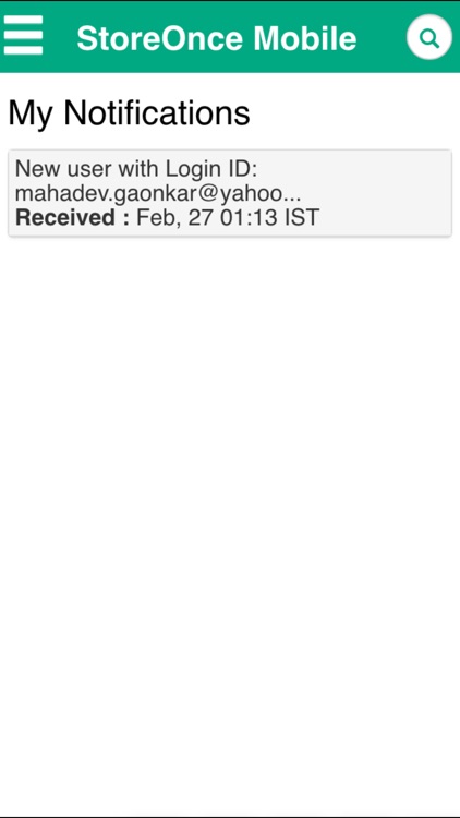 HPE StoreOnce Mobile