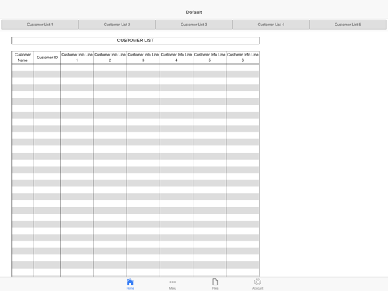 Screenshot #4 pour Customer List