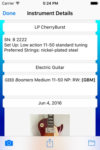 StringTracker Tone/Gauge Guide screenshot 2