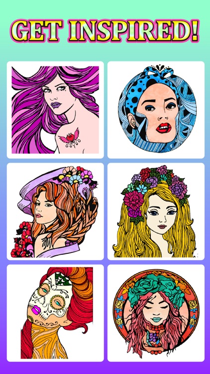 Fashion Coloring Book for Adults: Stress Relieving Color Therapy - Free Fun Girls Colouring Games screenshot-4