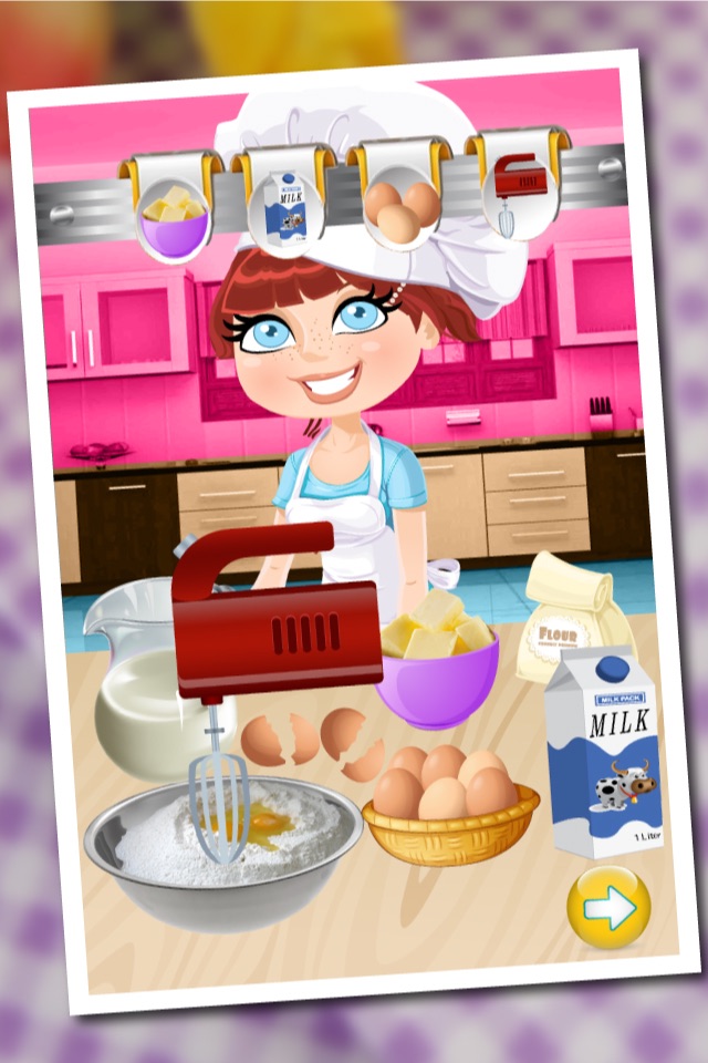 Ice Cream Cake Maker - A Frozen food fever & happy chef cooking game screenshot 3