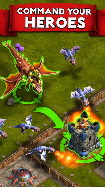 Heroes of War: Orcs vs Knights screenshot-3