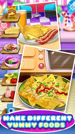 Game screenshot Crazy Food Maker Kitchen Salon - Chef Dessert Simulator & Street Cooking Games for Kids! apk