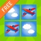 Hours of educational memory fun with 100’s of free Kids Planes Memory Game - Free levels with planes