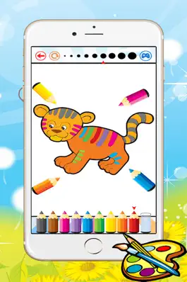 Game screenshot Animal Coloring Book - Drawing for kid free game, Paint and color games HD for good kid hack