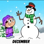 Months of Year Learning Childrens Story Book