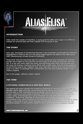 Alias:Elisa screenshot 2
