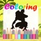 Tarzan Jungle Coloring for Kids Game