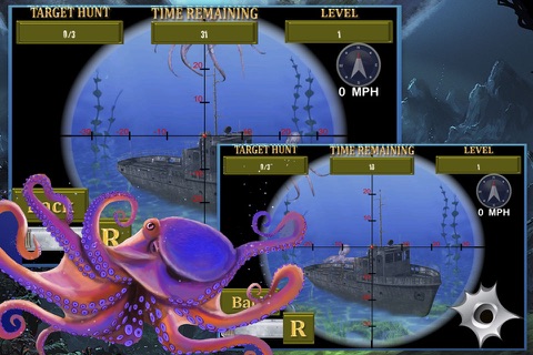 Dangerous  Sea Monster Hunter : Hunt Giant Octopus screenshot 3