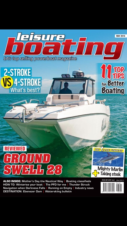 Leisure Boating Featuring Big