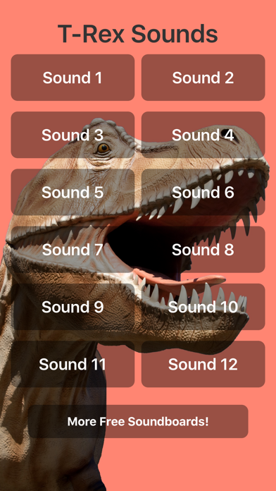 How to cancel & delete T-Rex Sounds from iphone & ipad 1