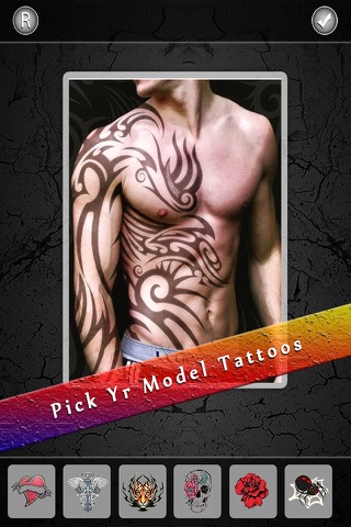 Tattoo Photo Studio : Attach Tattoo on your photo screenshot 2