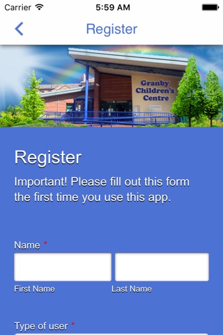 Granby Children's Centre screenshot 3