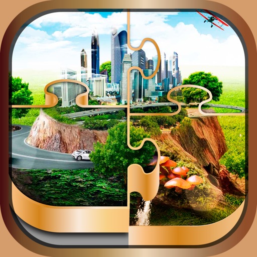 Best Jigsaw Puzzle Game.s – Train Your Brain With Memory Challenge for Kids and Adults Icon