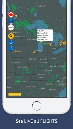 CA Tracker Free : Live Flight Tracking & Status(圖2)-速報App