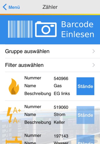 Zähler-App screenshot 2