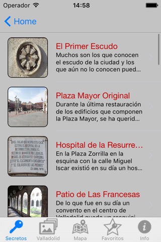 Secretos de Valladolid screenshot 2